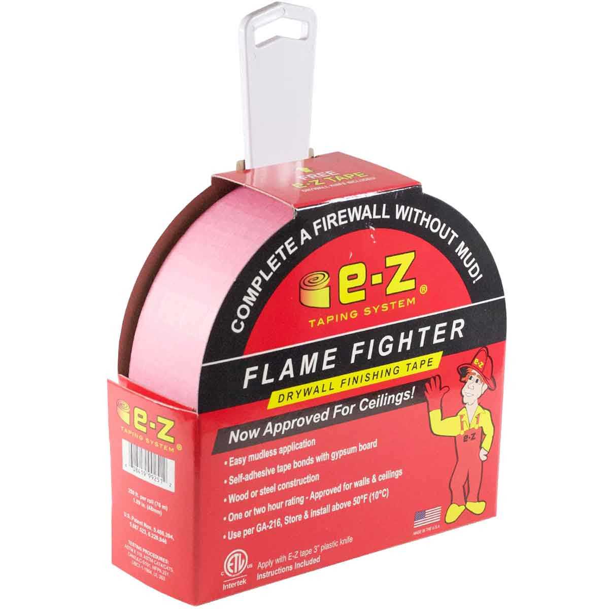 E-Z Tape Flame Fighter Drywall Fire